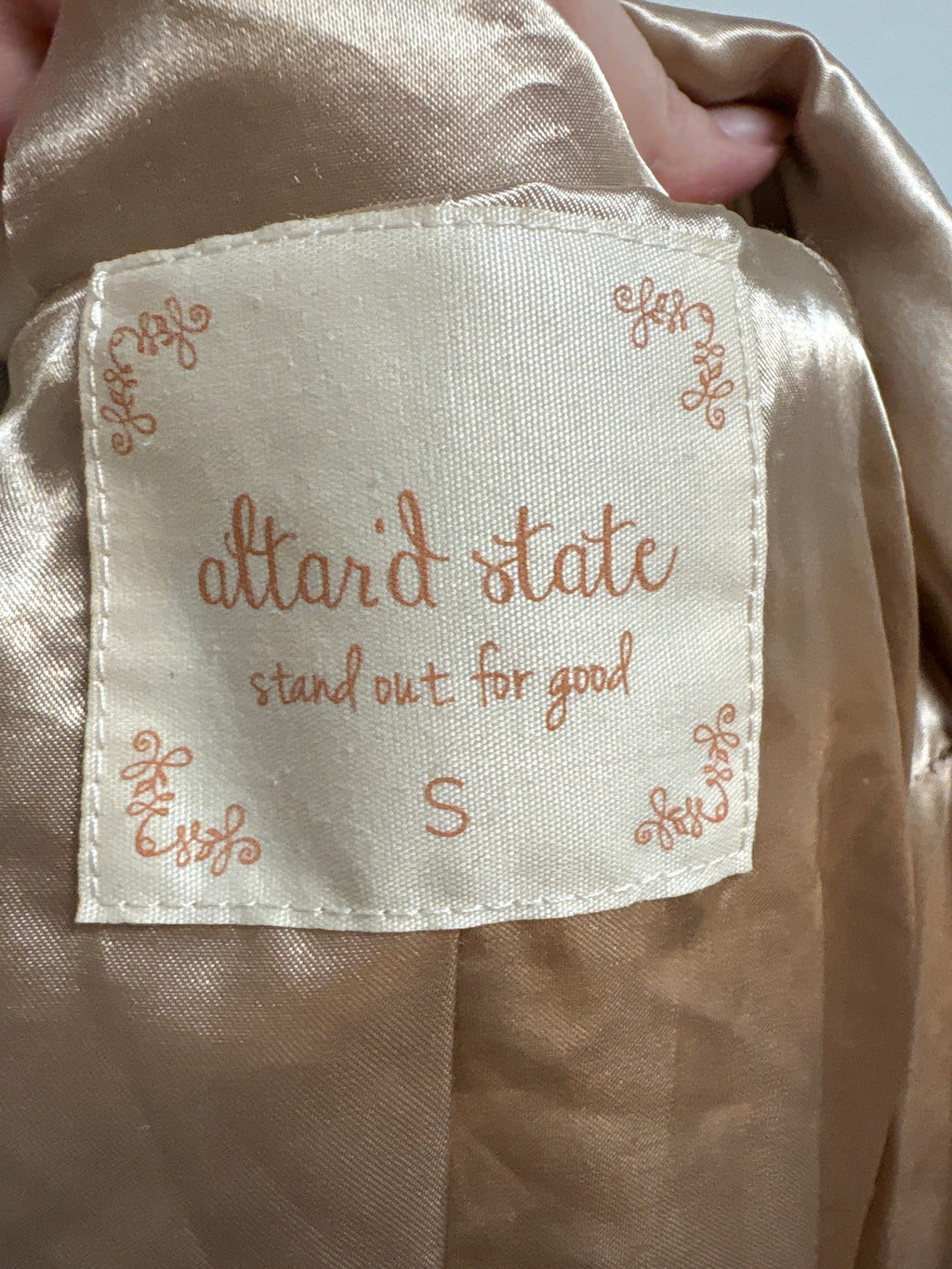 Altar'd State Brown Jacket, S