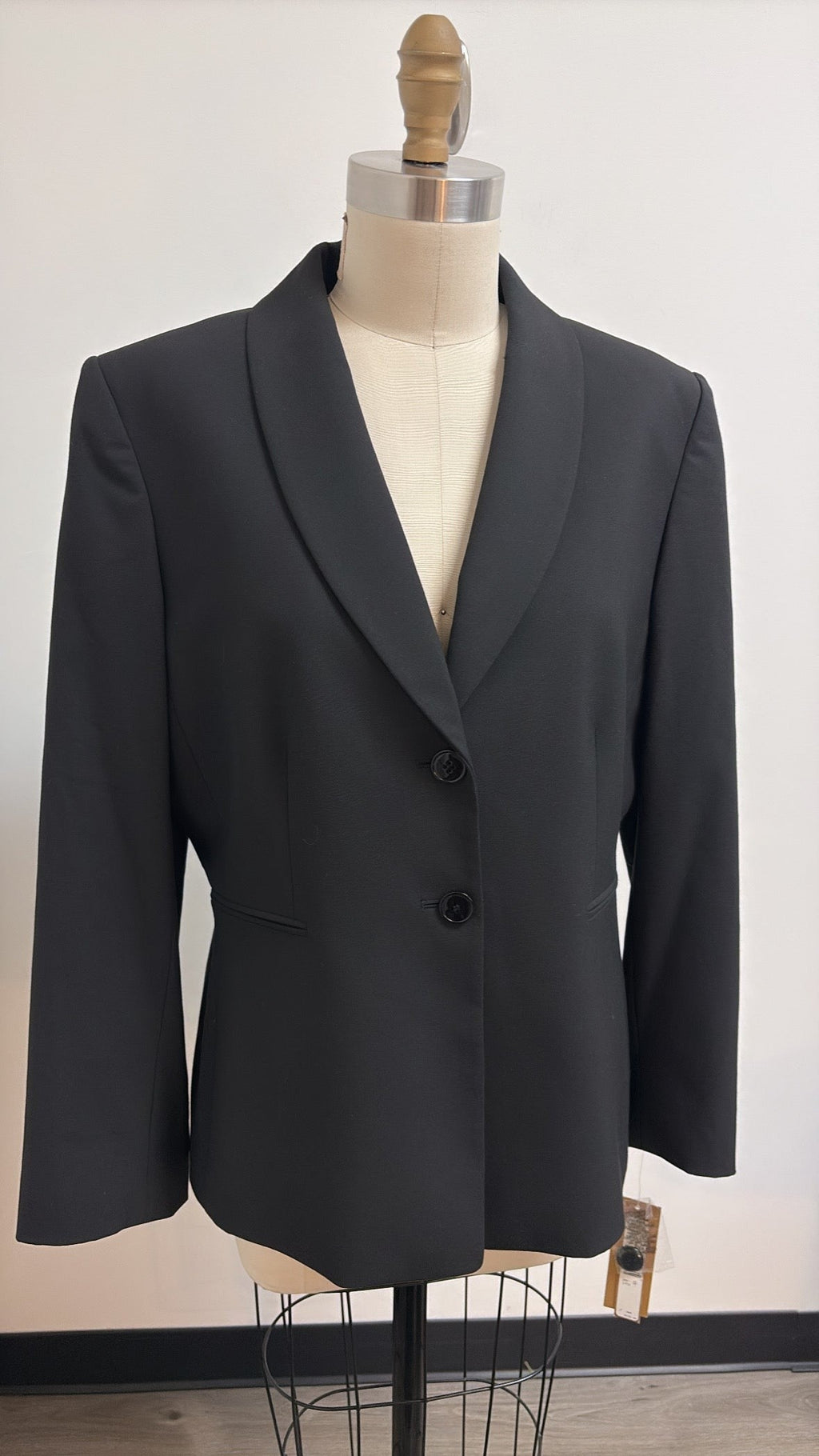 New Alex Marie Black Blazer Jacket, 16