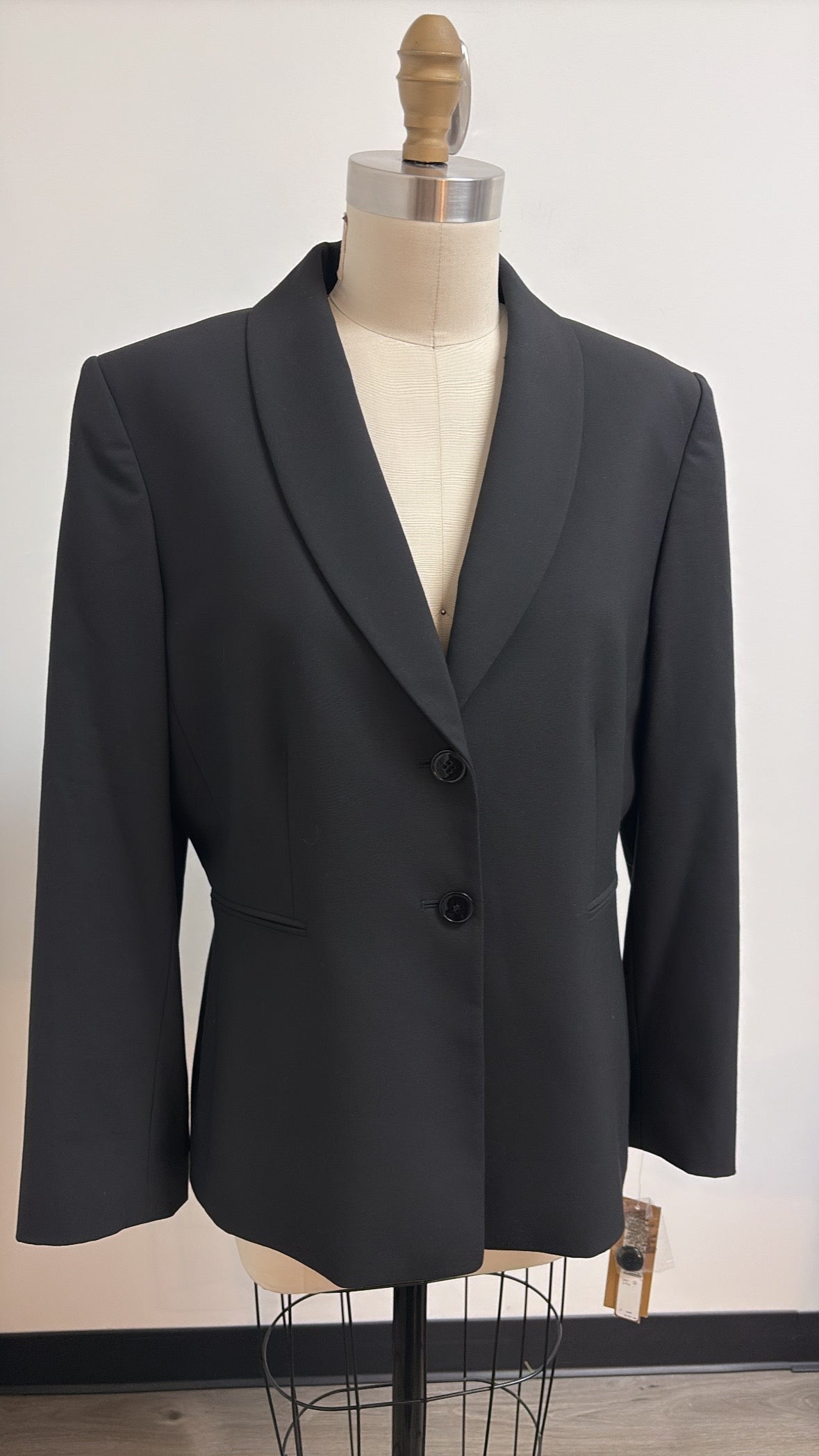 New Alex Marie Black Blazer Jacket, 16