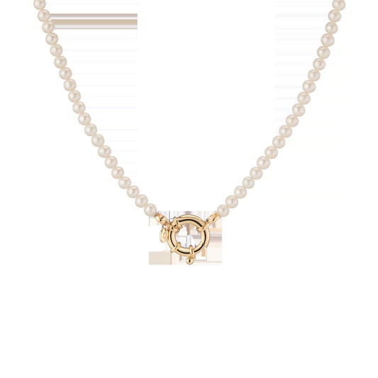 Pearl Aura Beaded Necklace