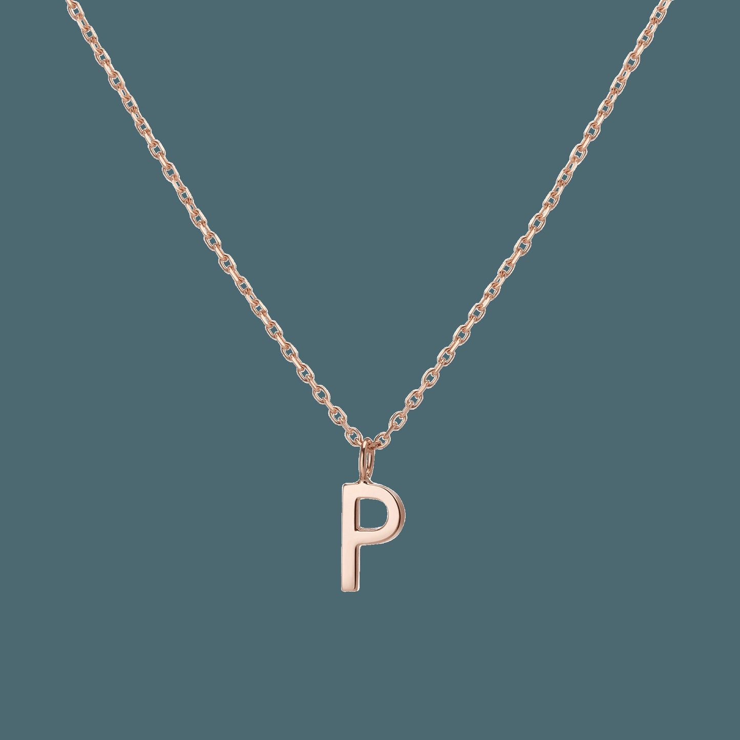 Classic Gold Letter Necklace