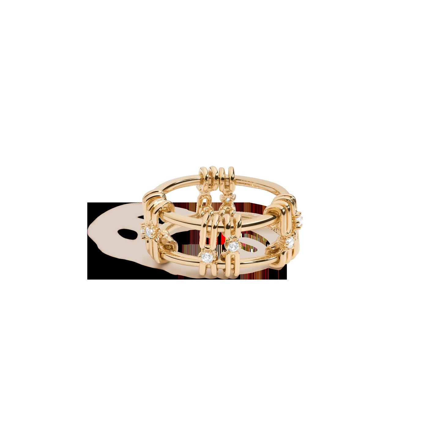 Aurate x Frye: Kinetic Spur Ring