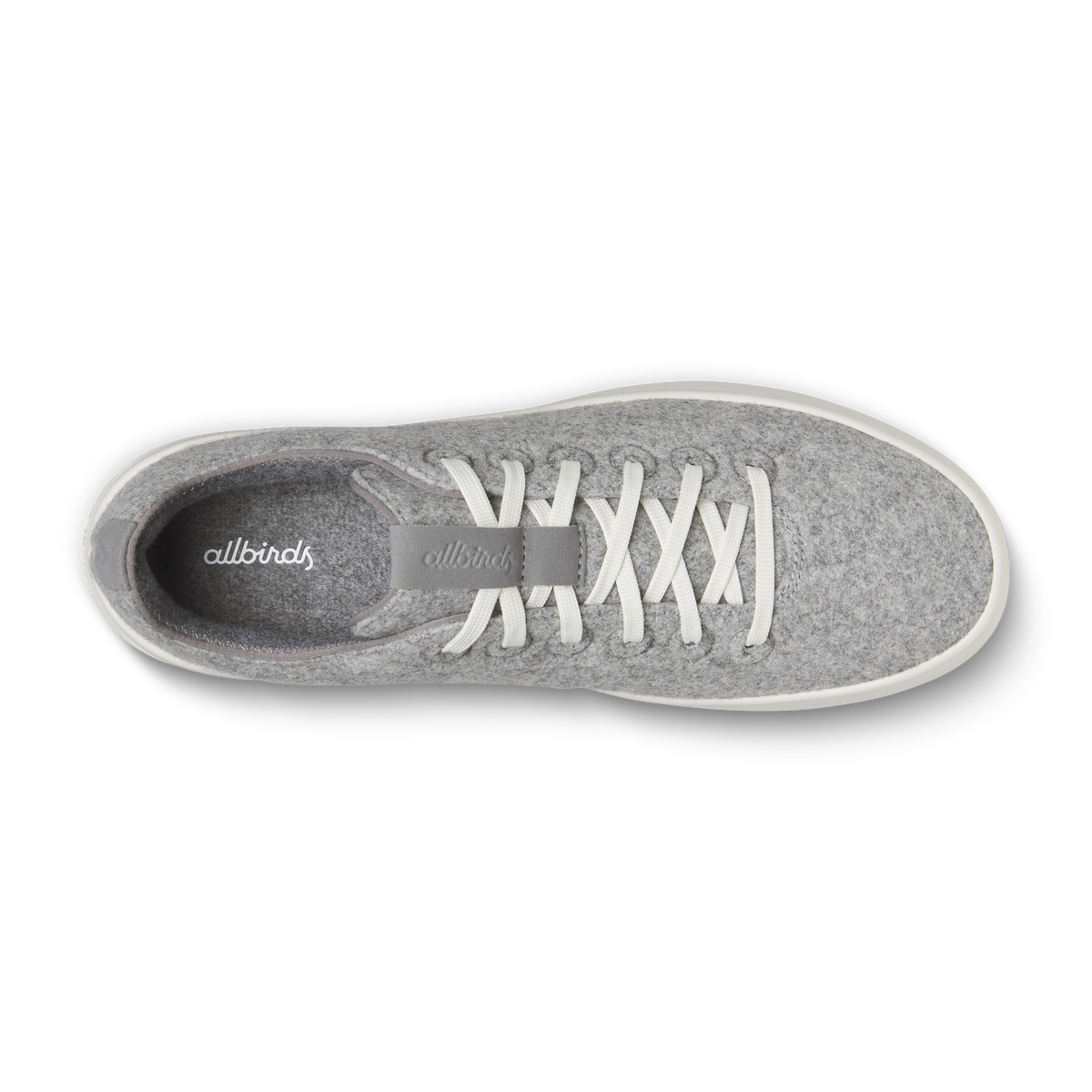 Women's Wool Cruiser - Light Grey (Natural White Sole)