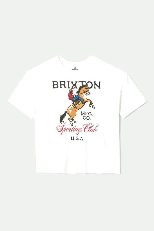 BRIXTON - SPORTING CLUB OVERSIZED TEE