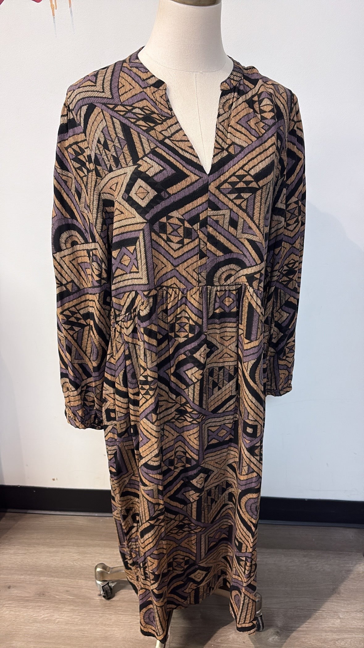 World Market Print Dress, L/XL