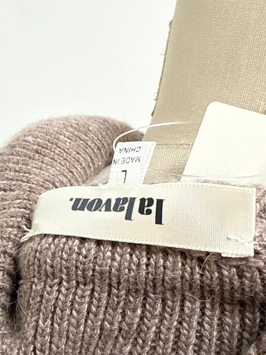 Lalavon Brown Sweater, L