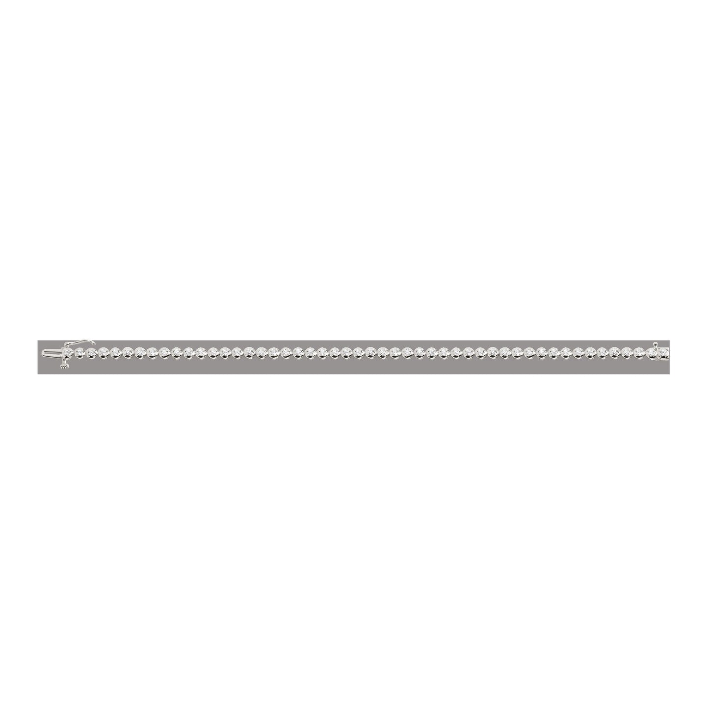 Mini Lab Grown Diamond Tennis Bracelet