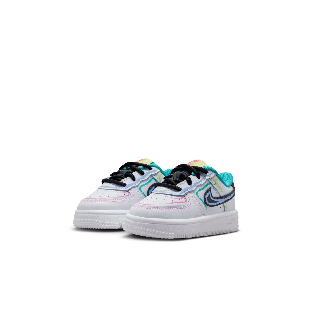 Nike Air Force 1 Low BT Lace (White/Anthracite/Hyper Pink)