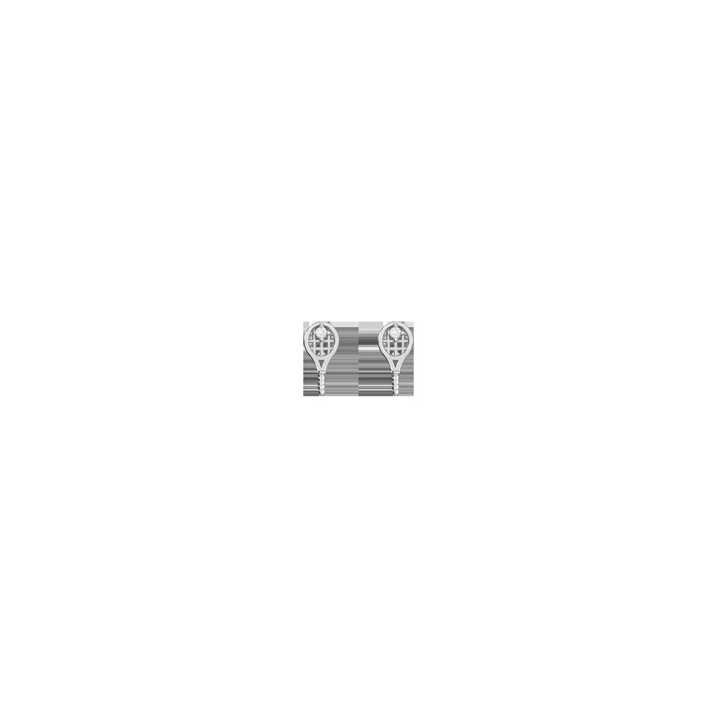 Aurate x Wilson: Tennis Racket Earrings