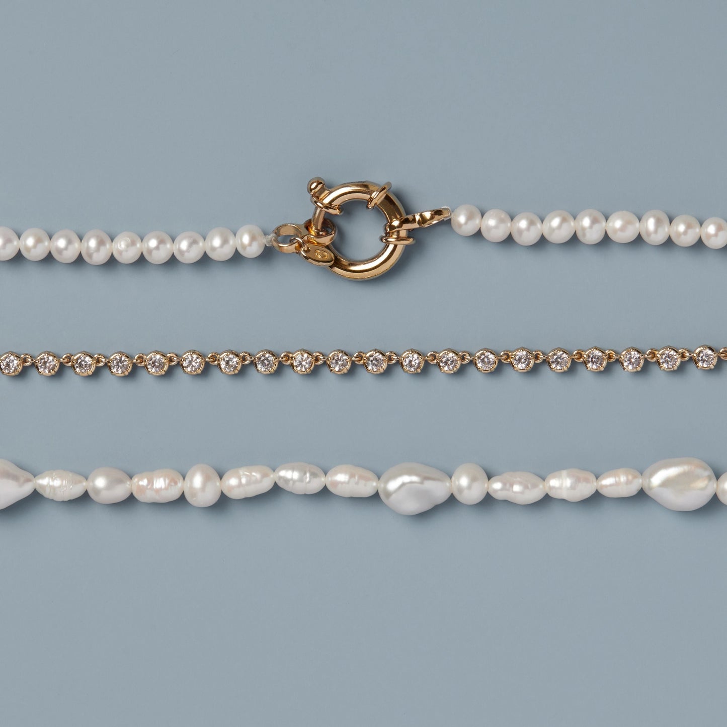 Baroque Pearl Choker Necklace