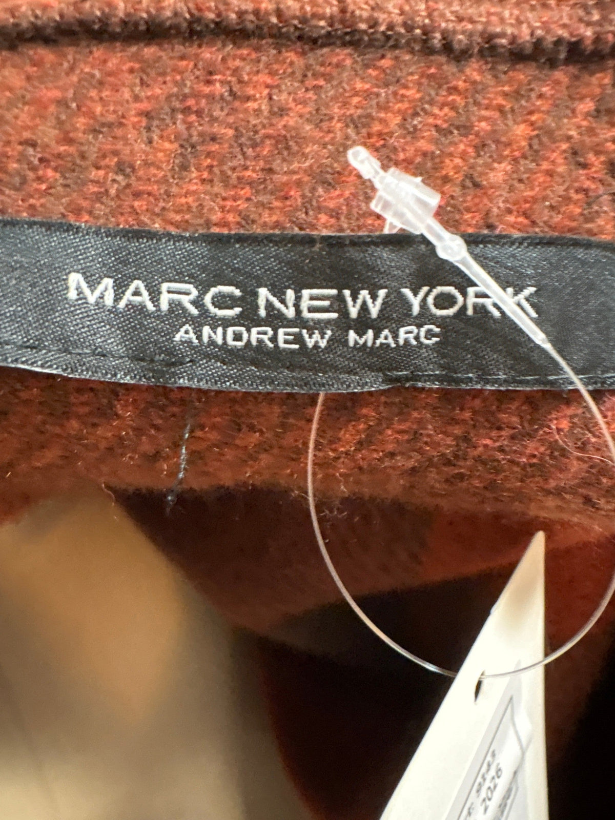 Marc New York Plaid Sweater, One Size
