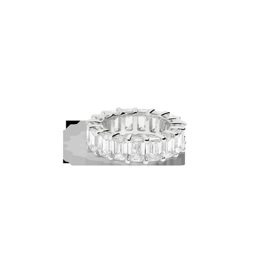 10ct Lab Grown Diamond Emerald Cut Ring
