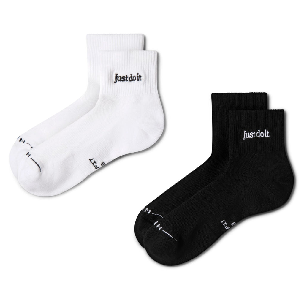 Nike Everyday Elevated Ankle Socks (2 Pairs)