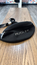 New Mugler Black Belt Bag