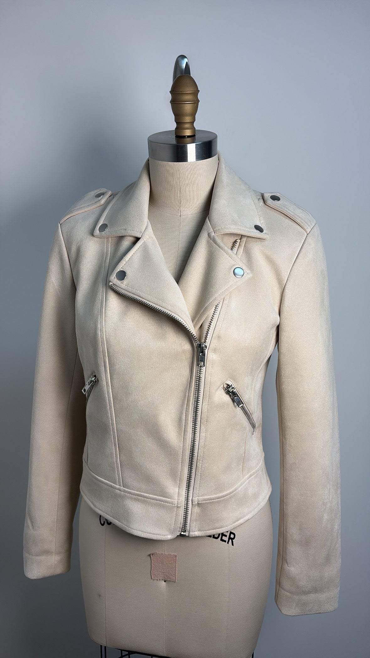 Steve Madden Cream Jacket, S