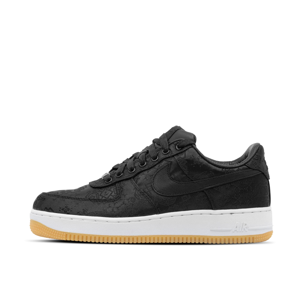 Nike Air Force 1 Low Clot Fragment Black Silk