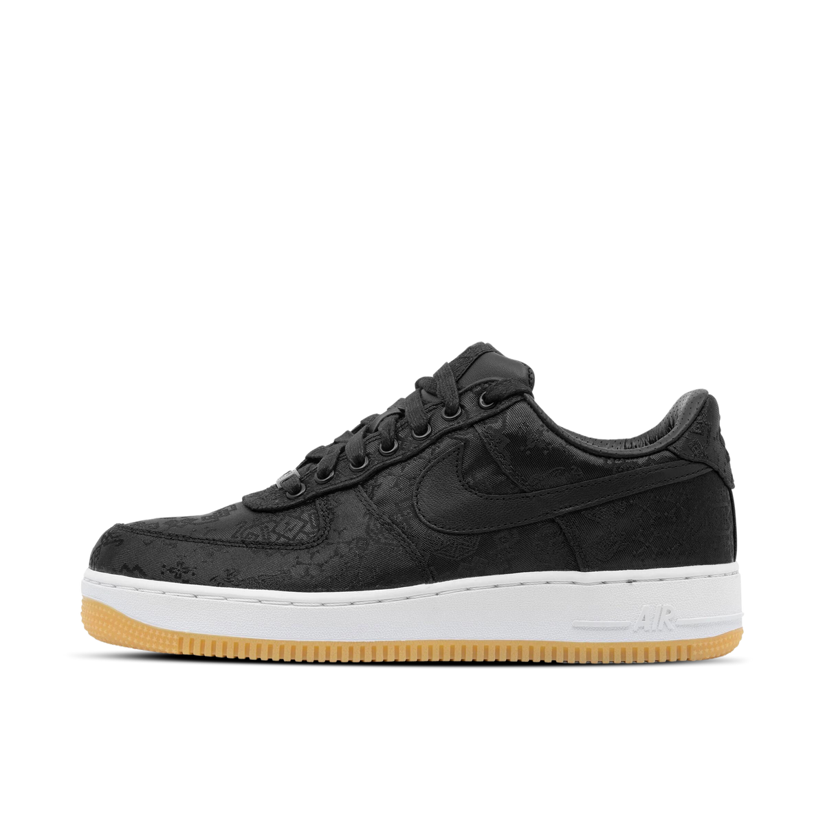 Nike Air Force 1 Low Clot Fragment Black Silk