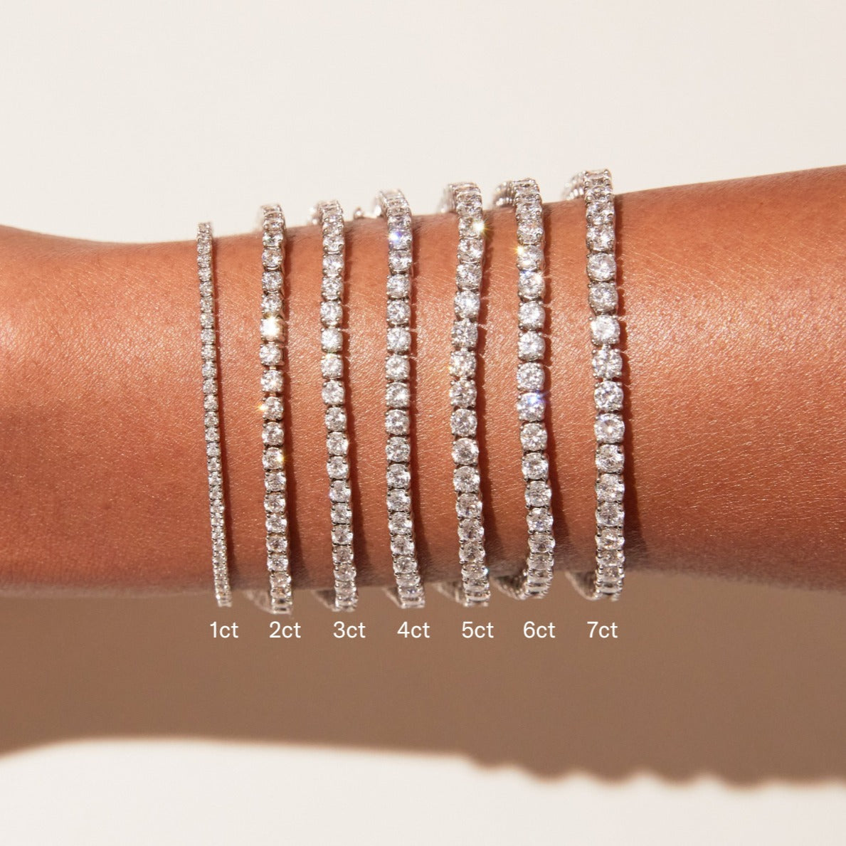 Classic Lab Grown Diamond Tennis Bracelet - 3ct