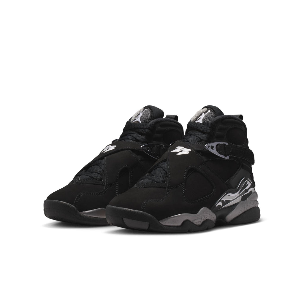 Air Jordan 8 Retro GS (Black/White/LT Graphite)