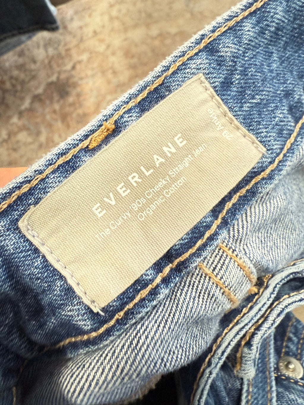Everlane Cheeky ‘90s Curvy Straight Jeans (29x27)