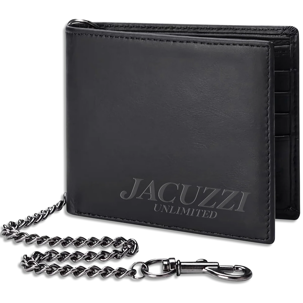 JACUZZI - PU LEATHER CHAIN WALLET