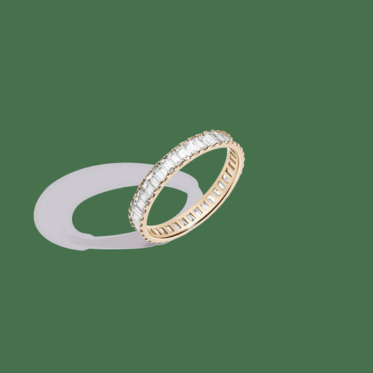 Bold Lab Grown Diamond Baguette Ring