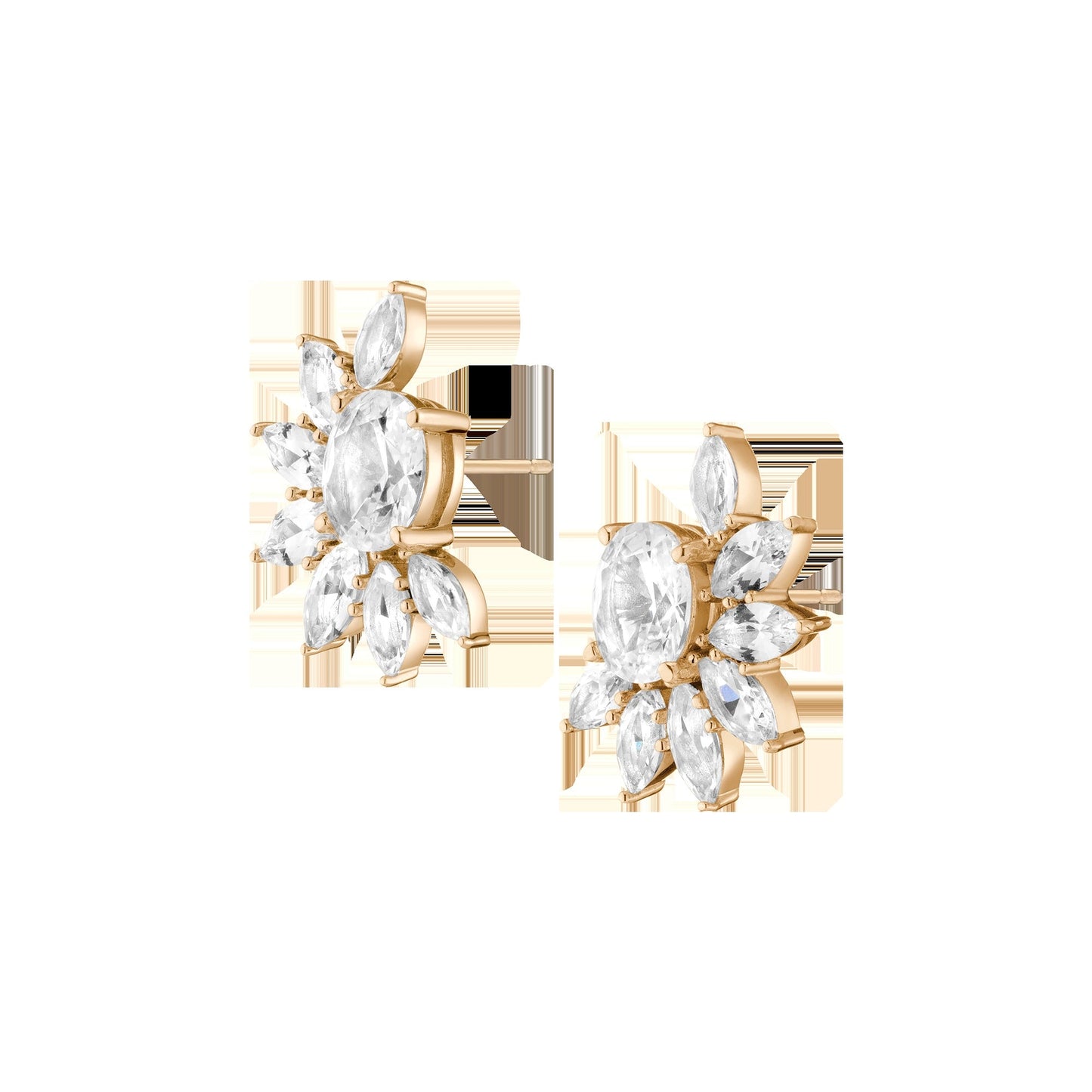 Aurate x Frye: Marquise Fringe Earrings