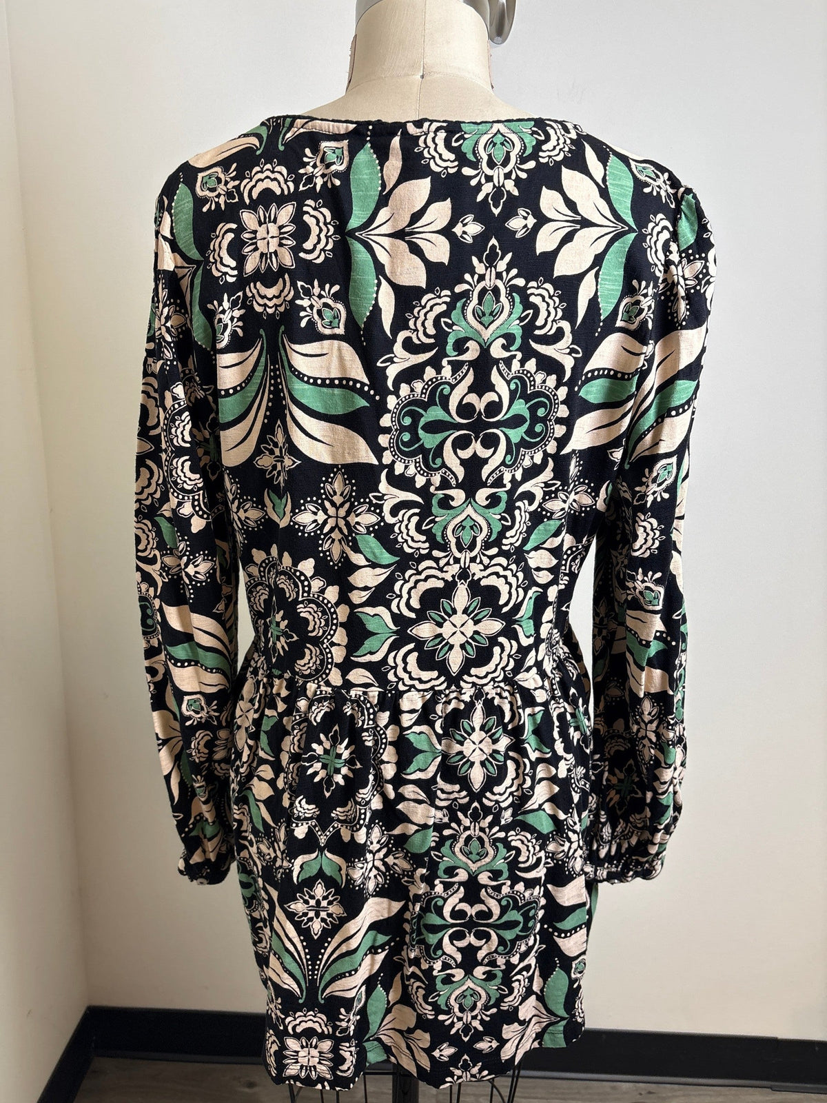 Fat Face Black Dress, 12