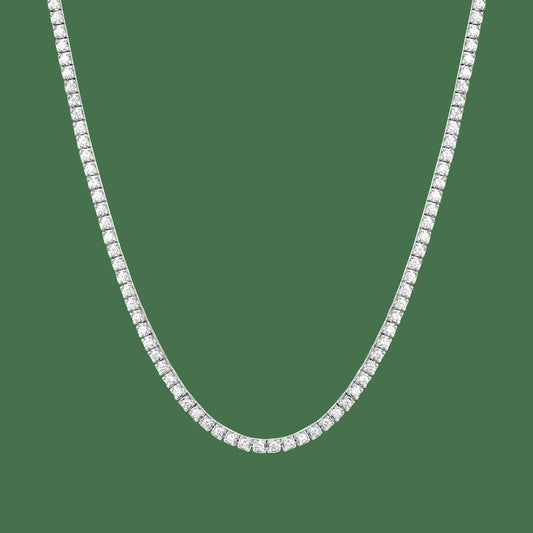 Classic Lab Grown Diamond Tennis Necklace
