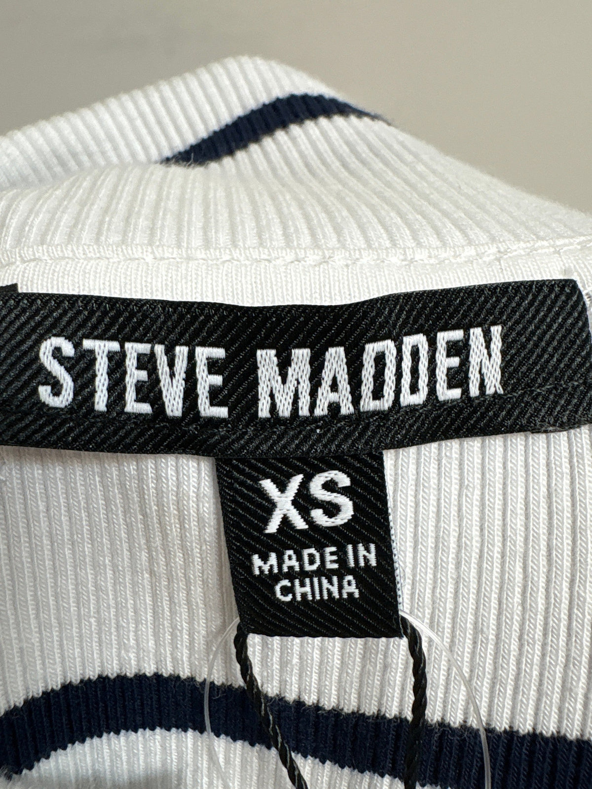 New Steve Madden Lyon White/Navy Dress, XS