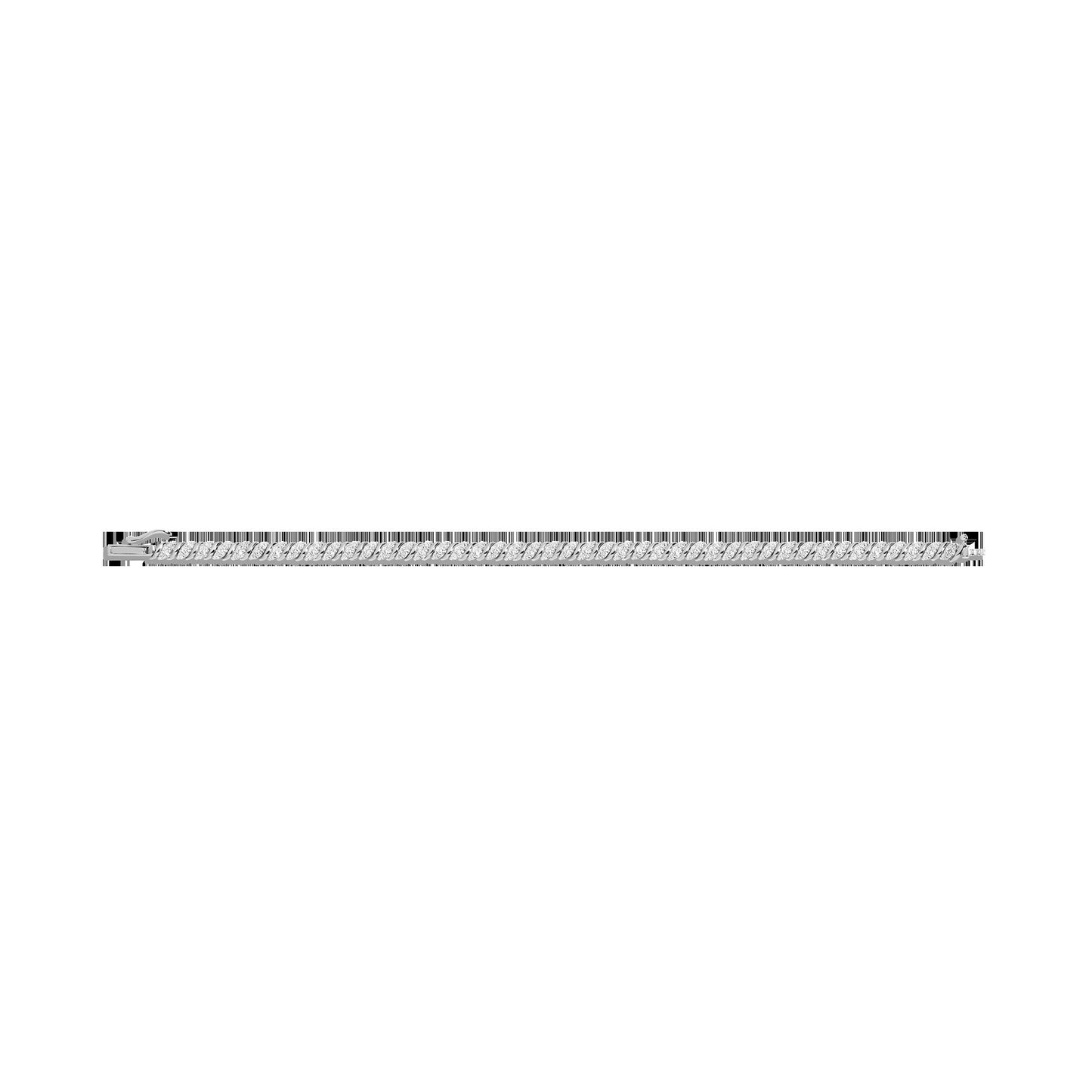 Lab Grown Diamond Triple 'S' Estate Tennis Bracelet