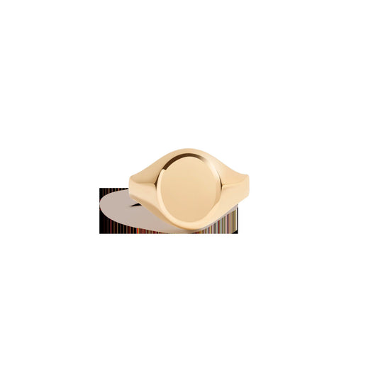 Round Signet Ring