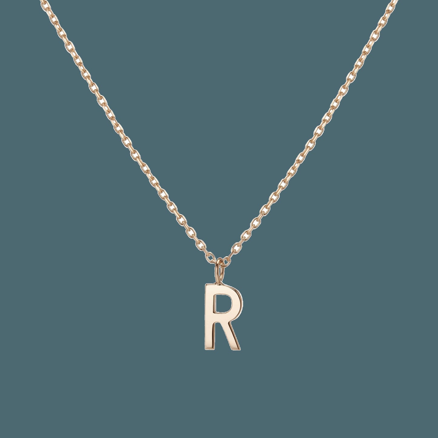 Classic Gold Letter Necklace