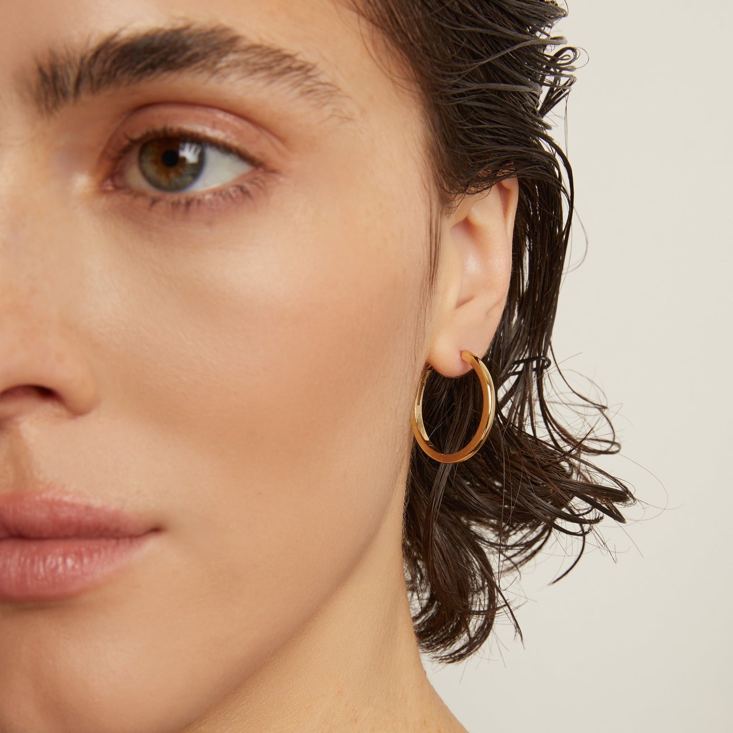 Medium Hinged Hoop Earrings
