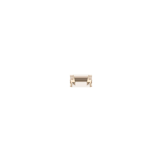 Gold Bolt Stud Earrings