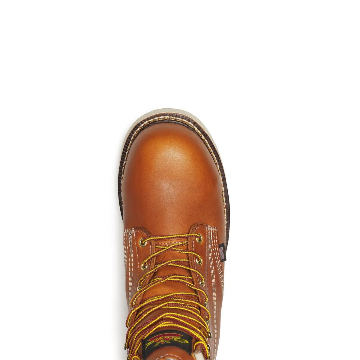 Thorogood American Heritage – Waterproof – 8′′ Tobacco Composite Safety Toe – Plain Toe MAXWear WedgeTM