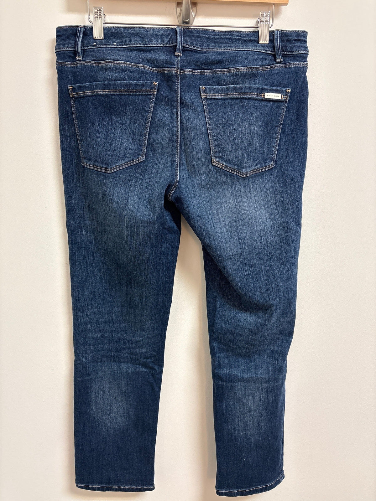 White House Black Market 26" Inseam The Slim Crop Jeans, 8