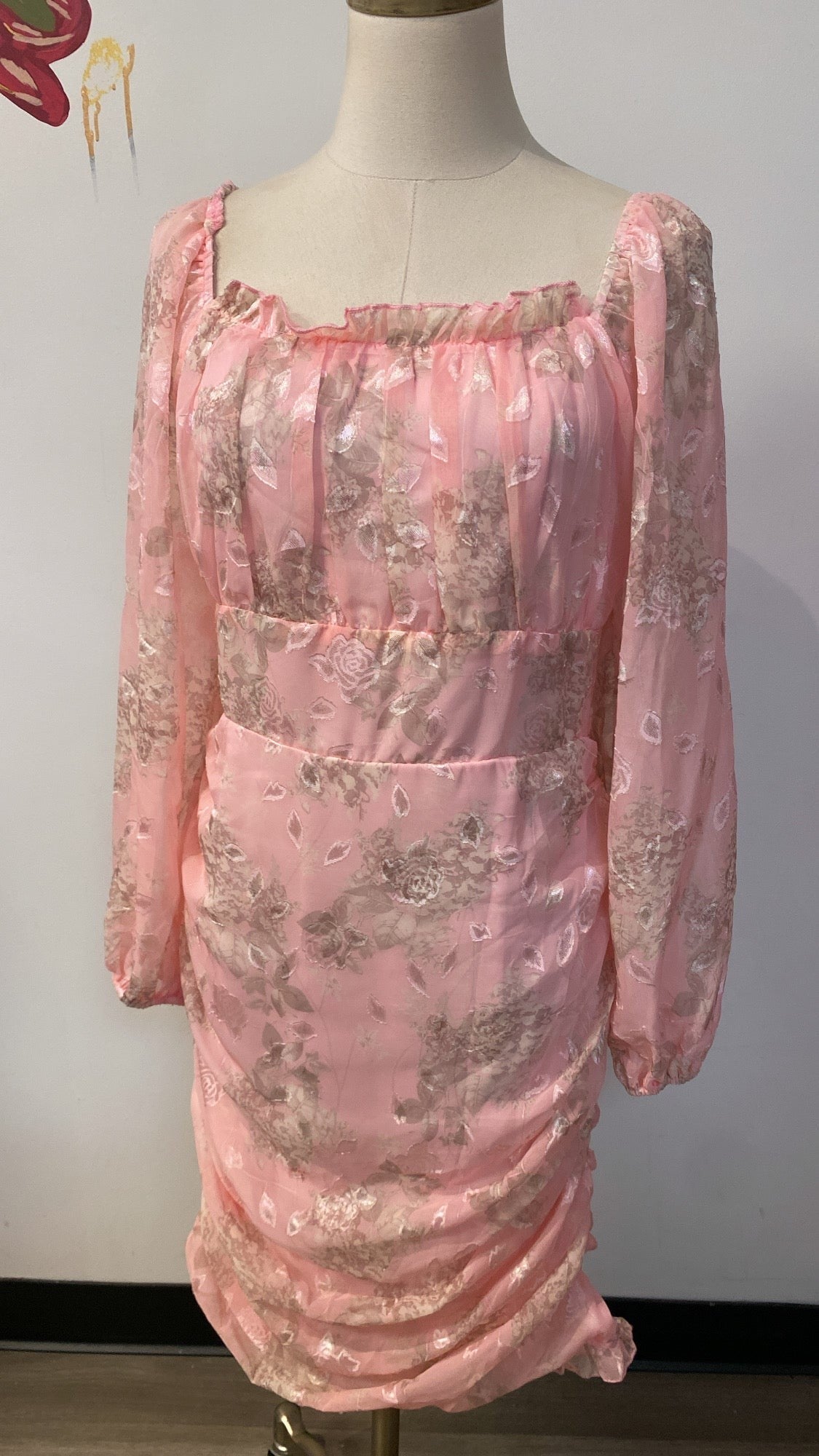Pink Dress , L