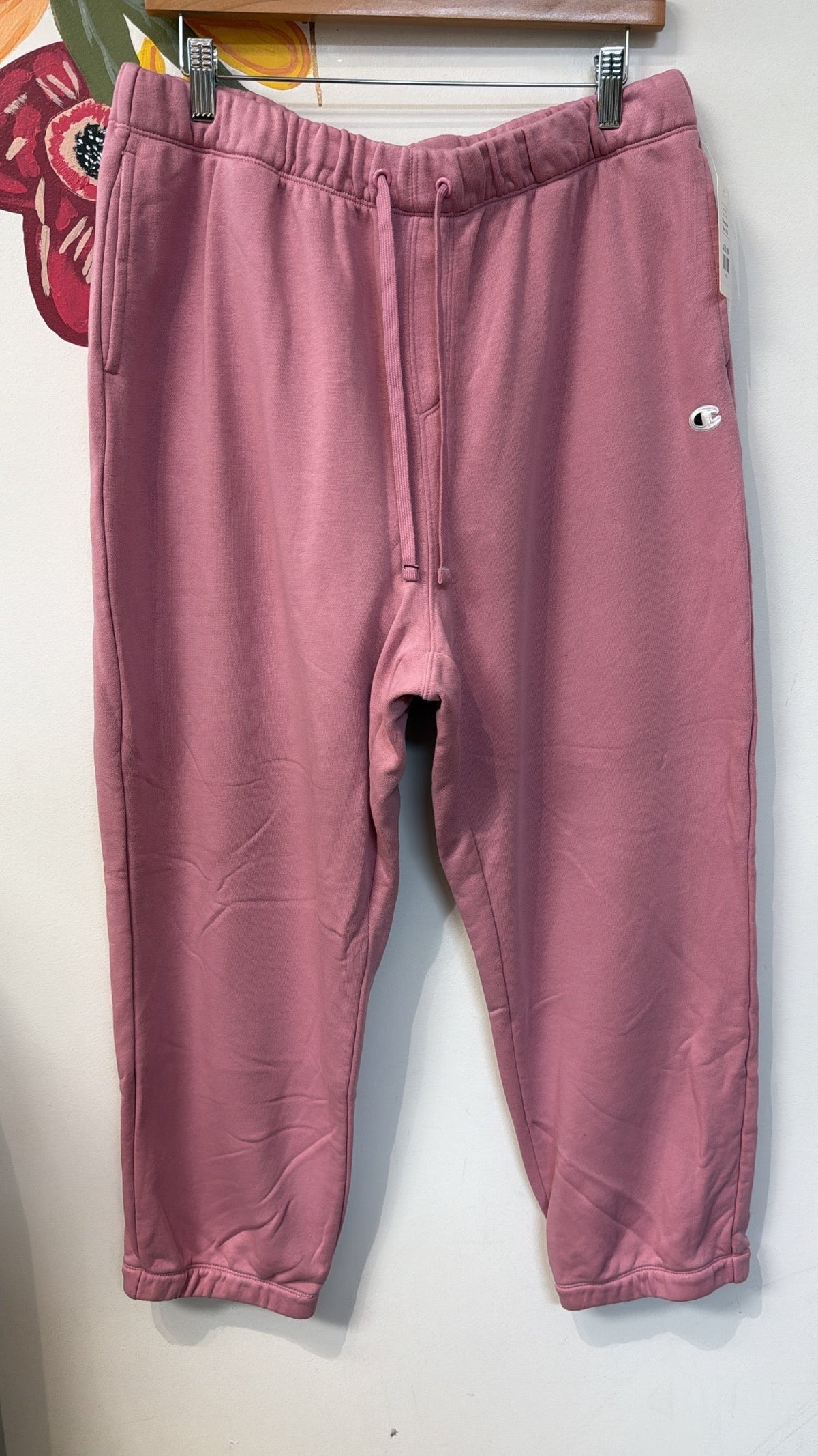 Champion Pink 26" Inseam Pants, XXL