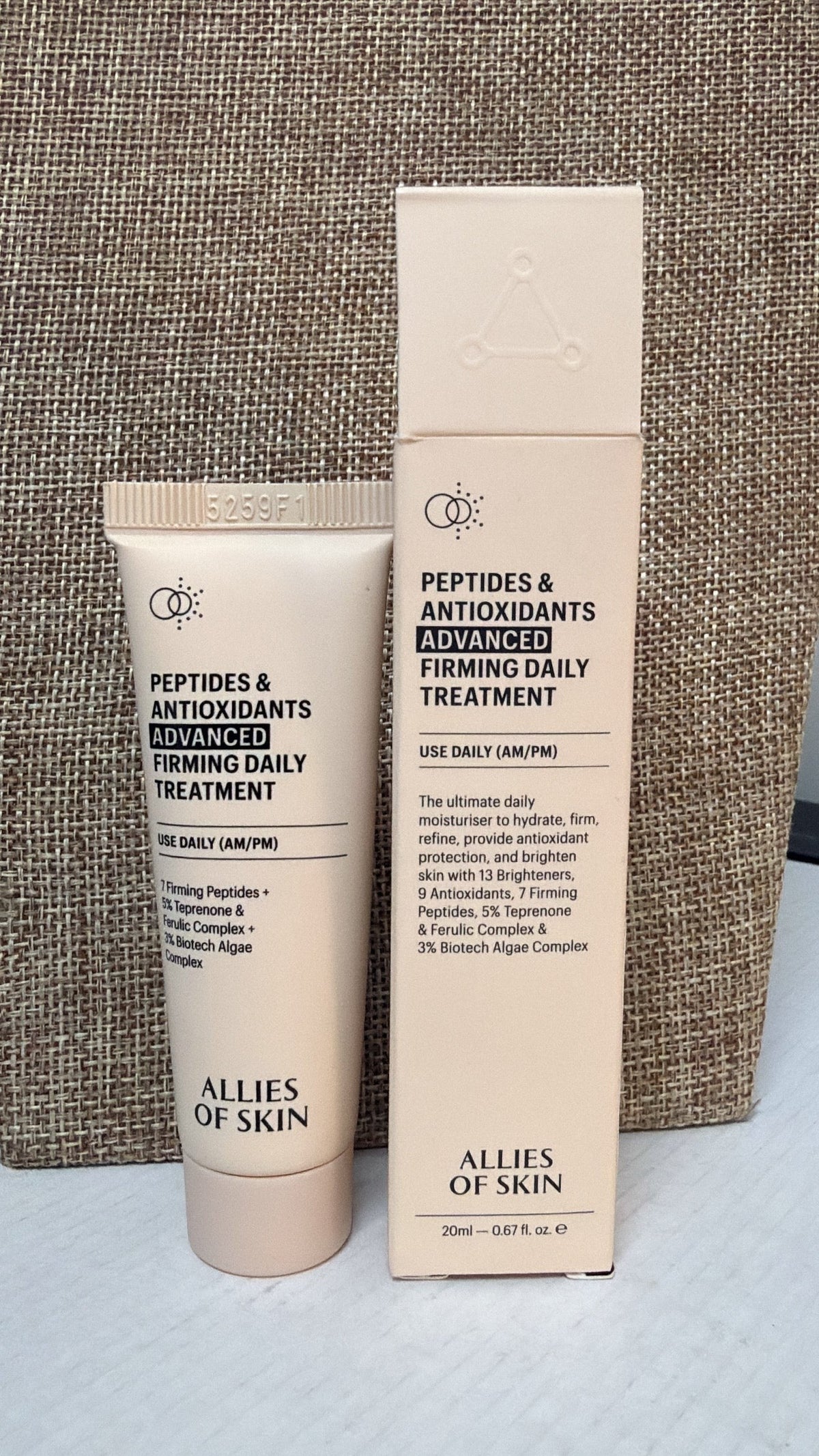 New Allies of Skin Peptides & Antioxidants Advanced Firming Daily Treatment, .67oz (retail $55)