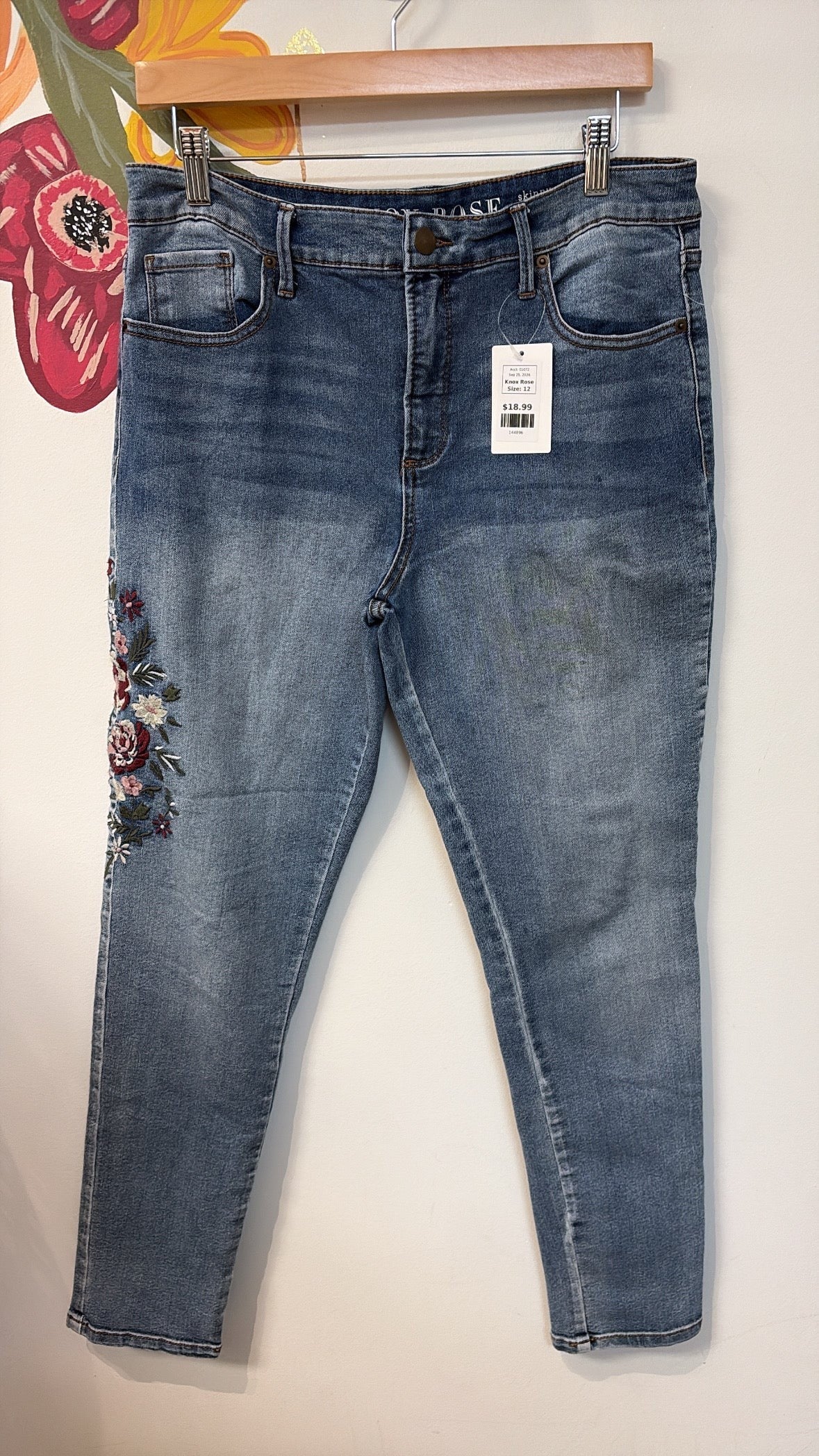 Knox Rose 29" Inseam Jeans, 12