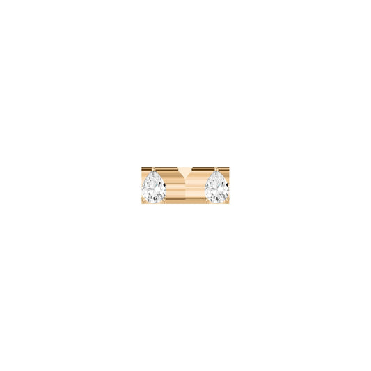 Luxury Pear Lab Grown Diamond Studs