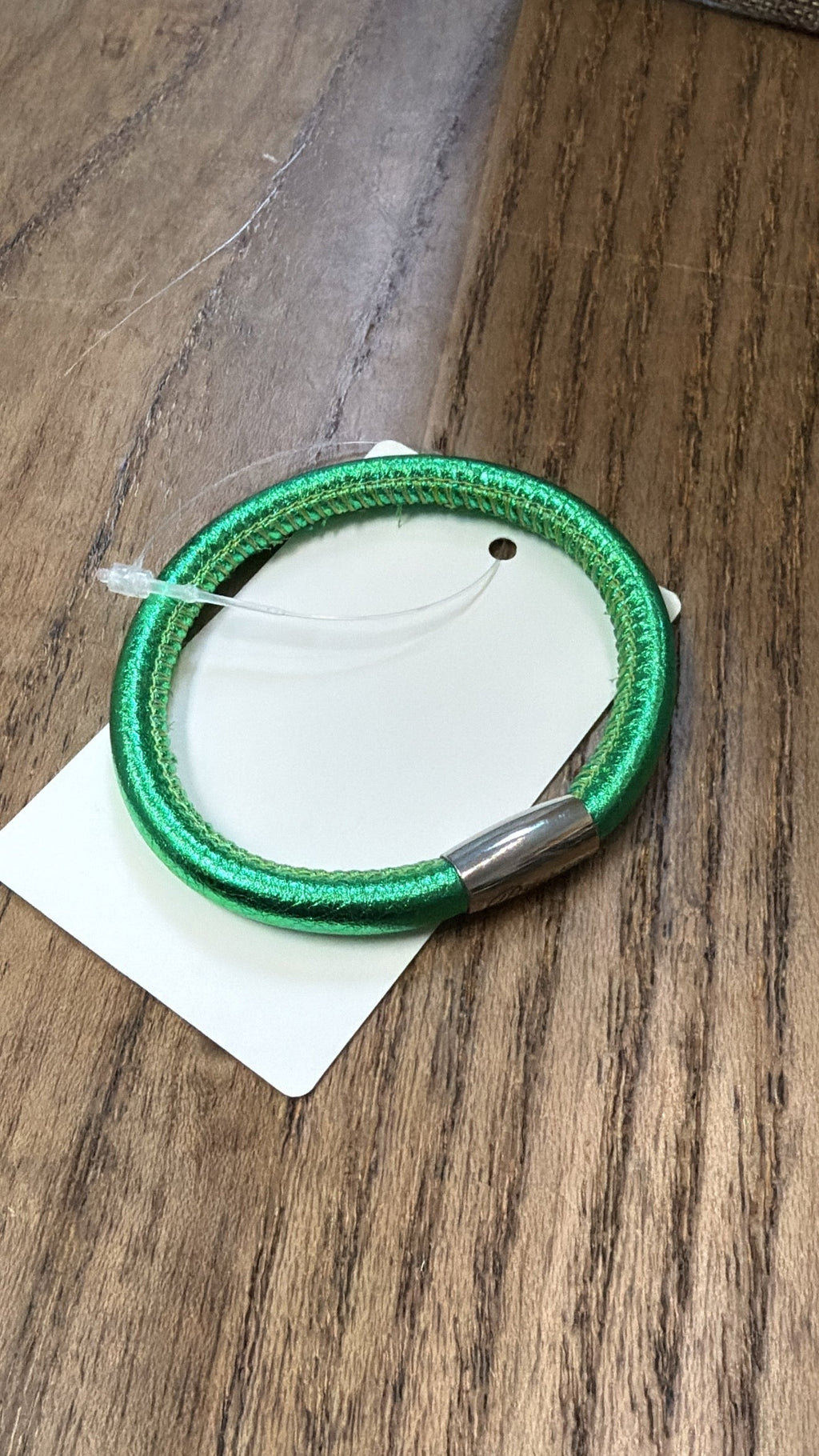 Brighton Green Woodstock Metallic Single Bracelet (retail $48)