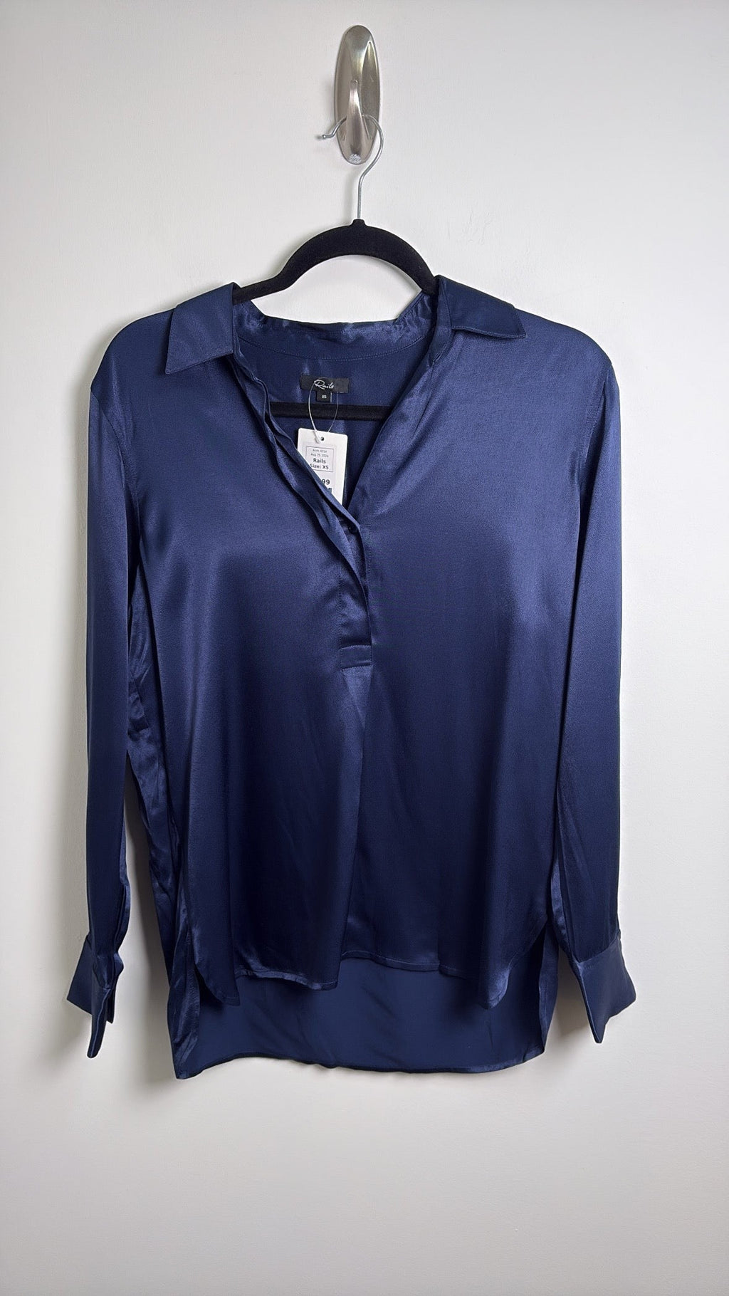 Rails Blue Top, XS