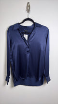 Rails Blue Top, XS