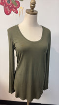 New White House Black Market Green Legging Tee, XS