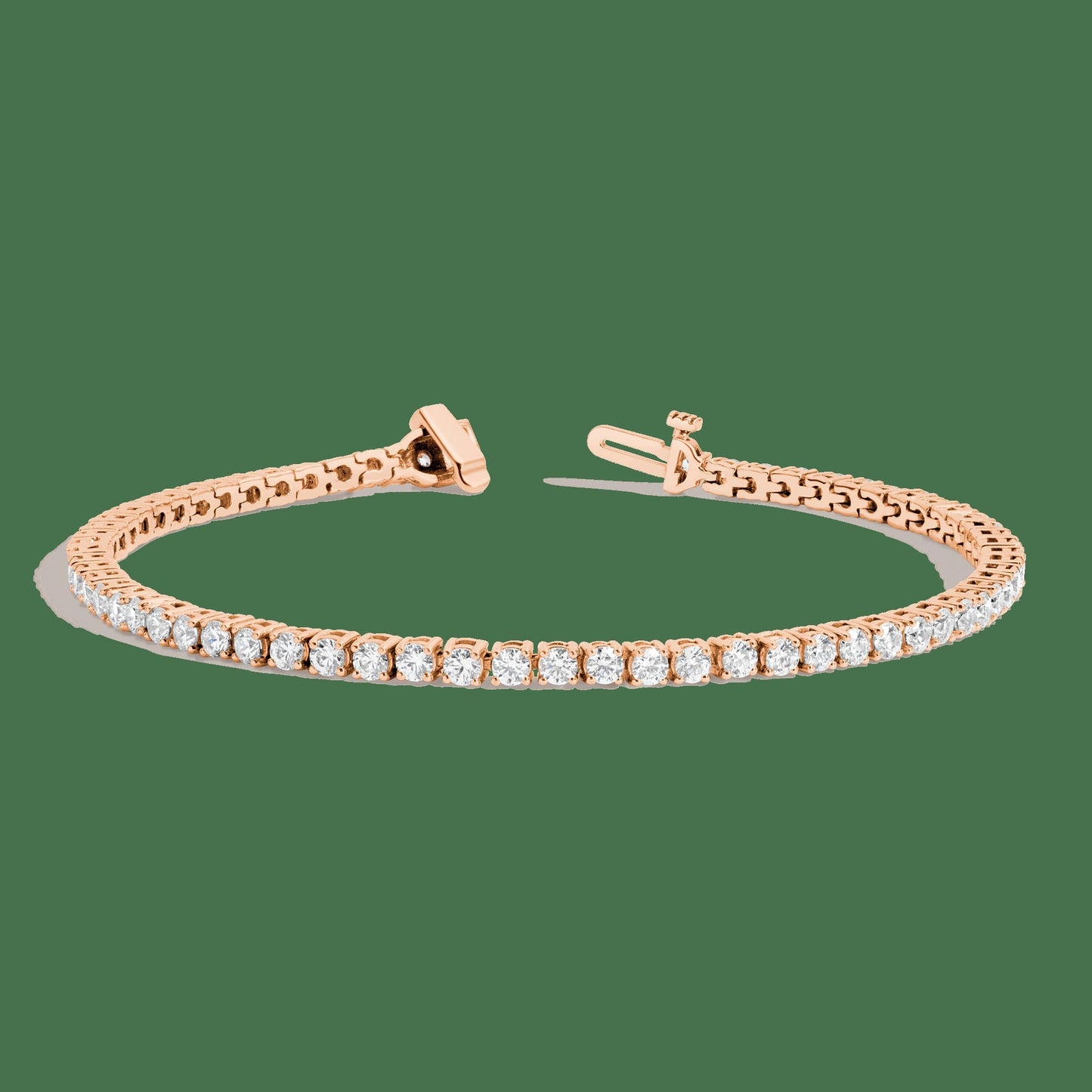 Classic Lab Grown Diamond Tennis Bracelet - 4ct