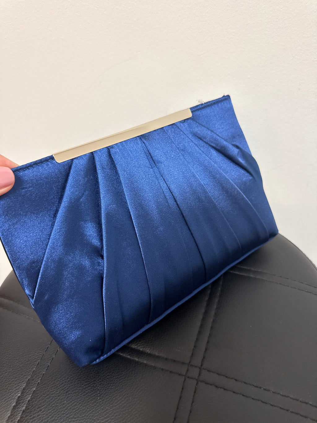 New Dasein Blue Clutch Crossbody, 9"x6"