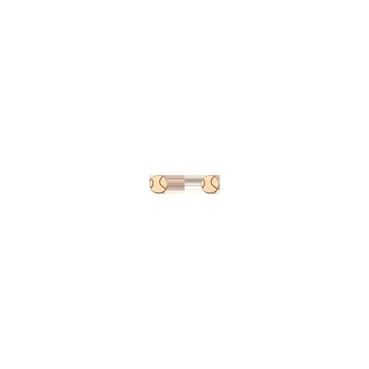 Aurate x Wilson: Tennis Ball Stud Earrings