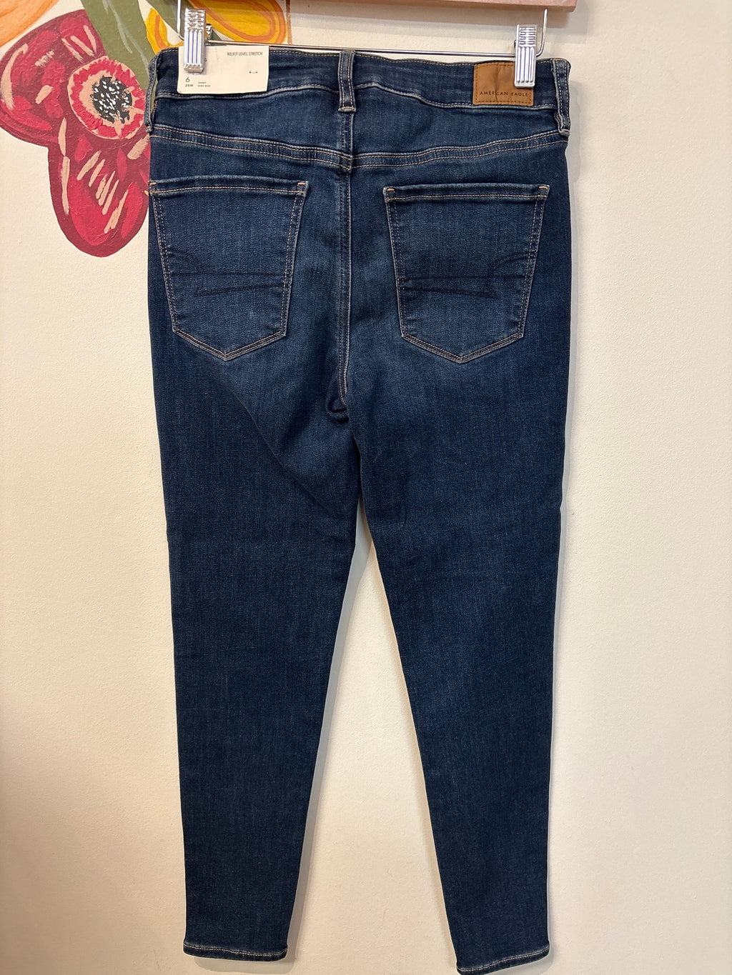 New American Eagle 26" Inseam Jeans, 6 Short